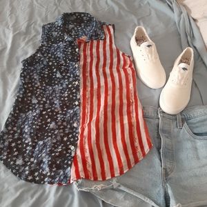 Patriotic blouse